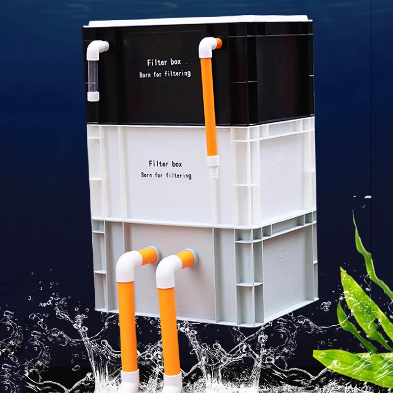 Fish Tank Filter - صندوق فلتر خارجي لحوض السمك، نظام