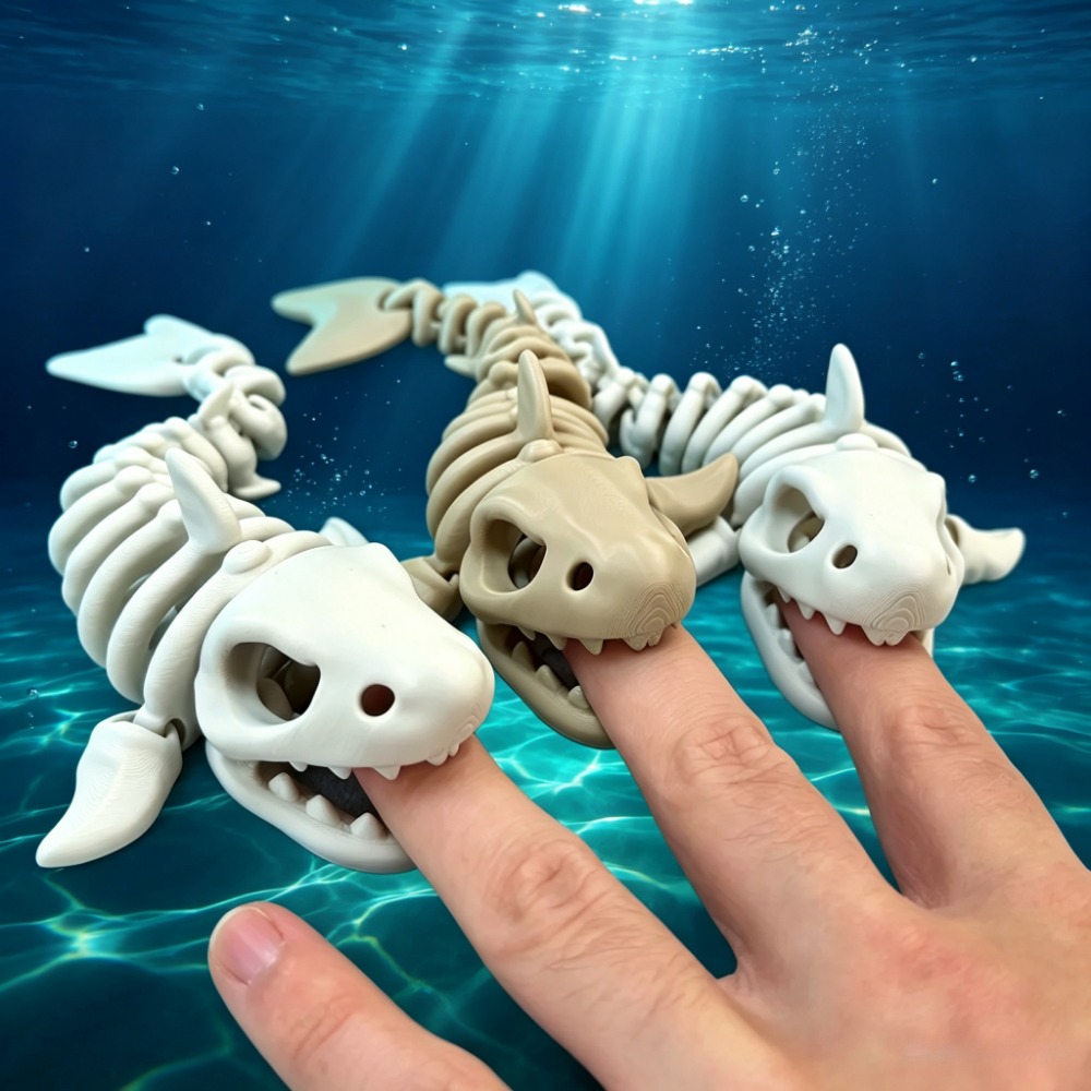 Aquarium Fish Items - هيكل سمكة القرش للزينة في حوض