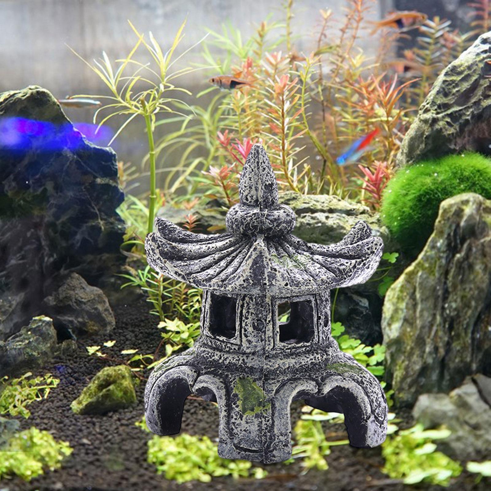 Fish Toy In Aquarium - زخرفة مصباح حجر الحوض ، زخرفة