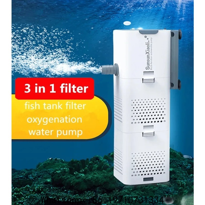 Fish Tank Filter - فلتر SUNSUN 3 في 1 لأحواض