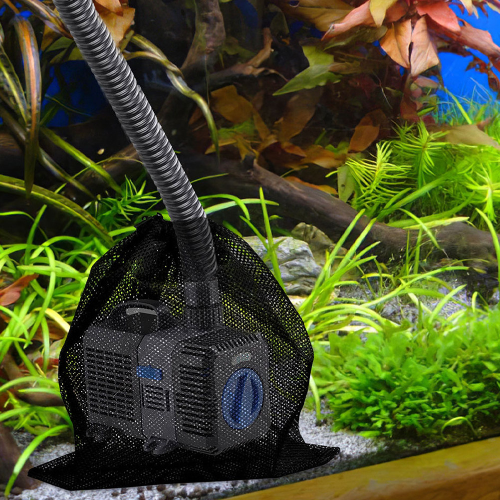 Fish Tank Filter - 4 قطع أكياس فلتر مضخة مياه