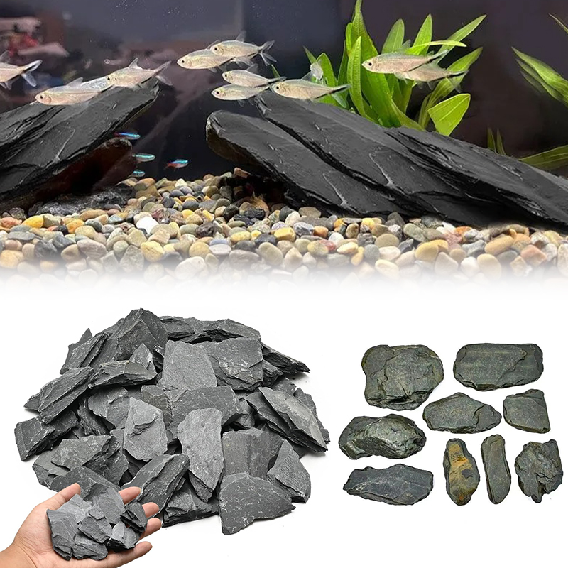 مجموعة أحجار تنسيق أحواض السمك - مراجعة Aquarium Fish Farm وسعره