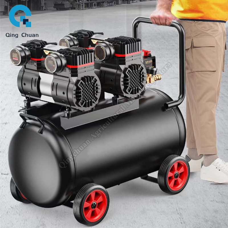 ضاغط هواء صغير 220 فولت 40L در - مراجعة Air Pump Silent وسعره