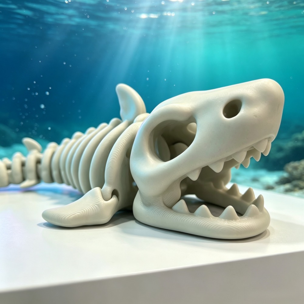هيكل سمكة القرش للزينة في حوض  - مراجعة Aquarium Fish Items وسعره
