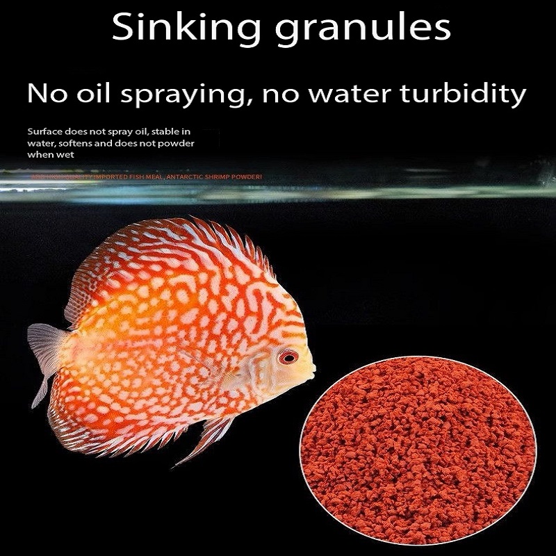 طعام أسماك الديسكوس (السمفسودو - مراجعة Aquarium Fish Vitamin وسعره