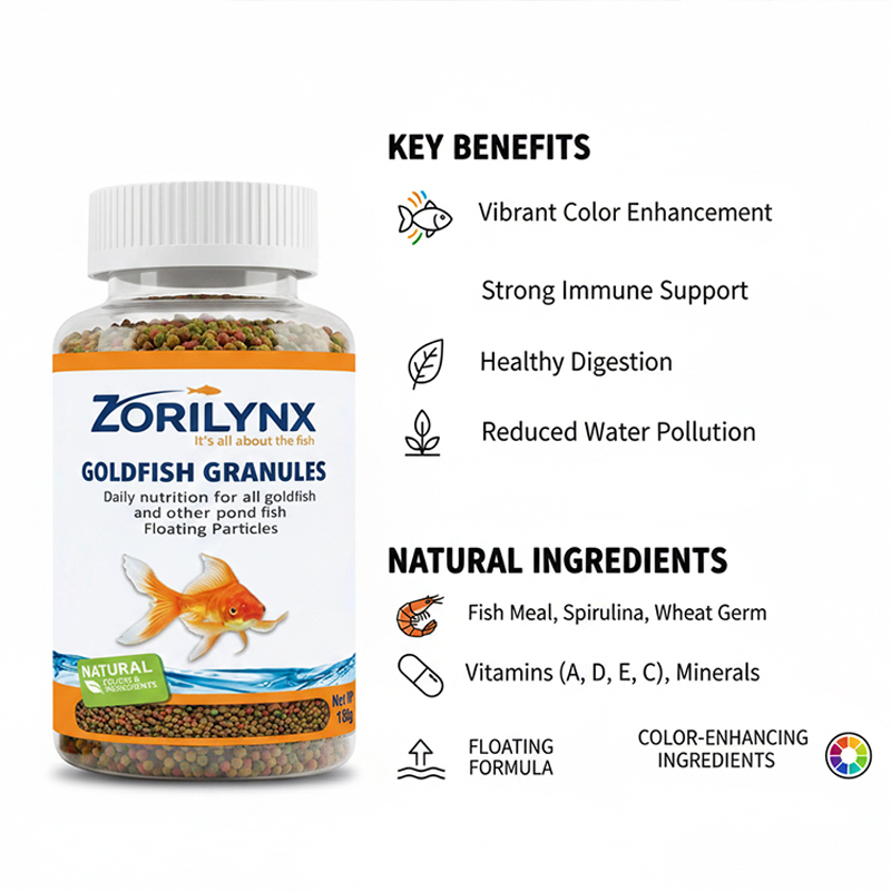 طعام يومي للسمك الذهبي على شكل - مراجعة Aquarium Fish Vitamin وسعره