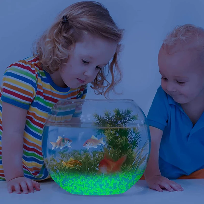 حصى رمال مضيئة في الظلام ، من  - مراجعة Aquarium Fish Farm وسعره