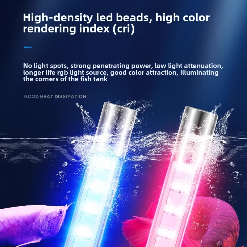 إضاءة LED كاملة الطيف لأحواض ا - مراجعة Aquarium Fish Discus وسعره