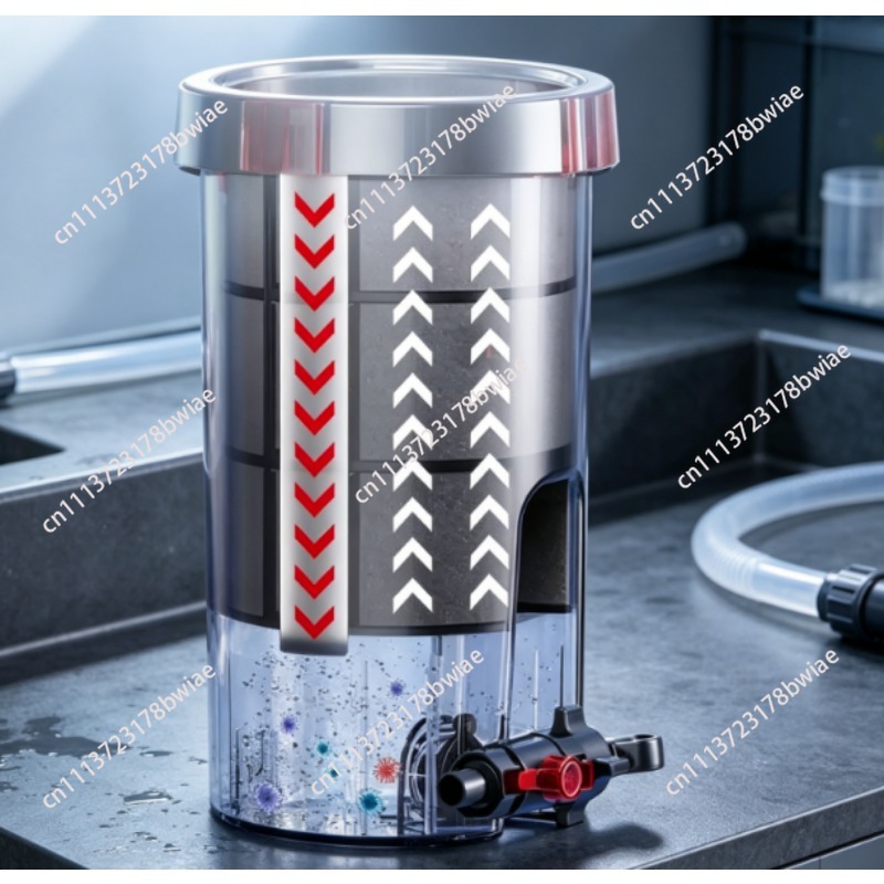 فلتر خارجي صامت للحوض السمكي ب - مراجعة Fish Tank Filter وسعره