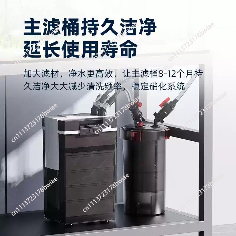 فلتر خارجي صامت للحوض السمكي ب - مراجعة Fish Tank Filter وسعره