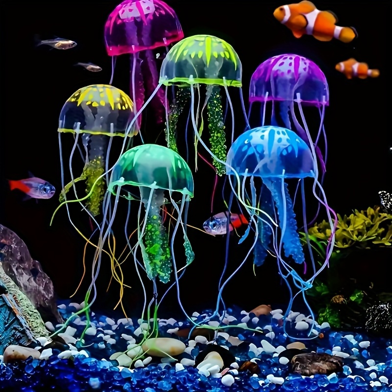 قناديل البحر الاصطناعية المضيئ - مراجعة Aquarium Fish Discus وسعره