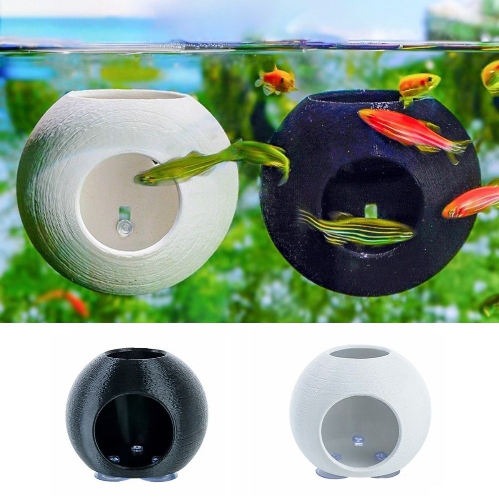 نفق بلاستيكي كروي الشكل للاختب - مراجعة Aquarium Fish Discus وسعره