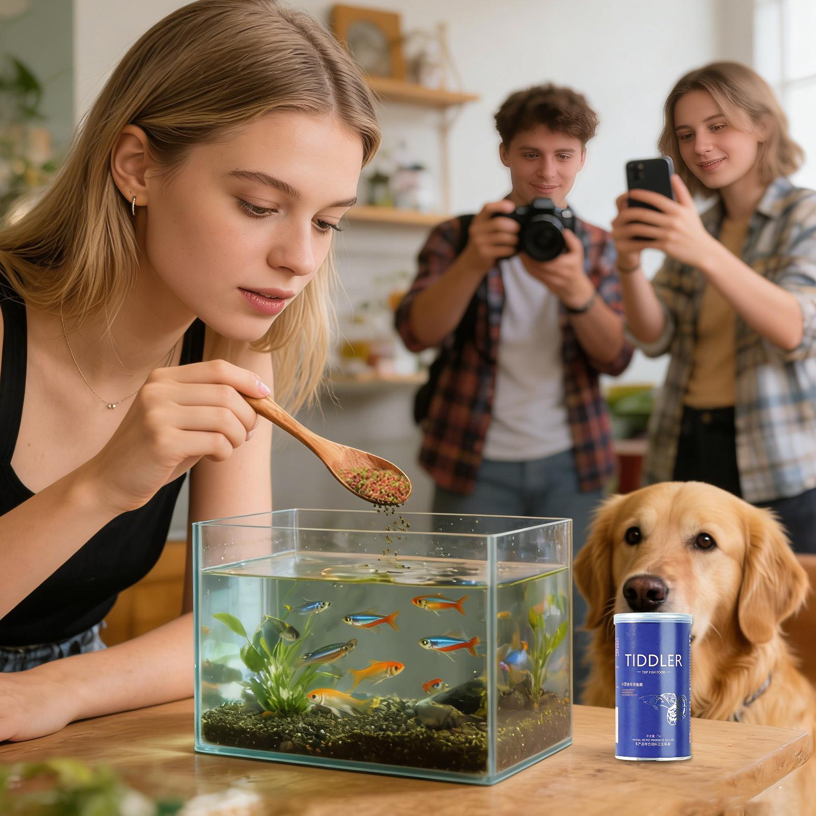 طعام أسماك الزينة، غذاء لأسماك - مراجعة Aquarium Fish Items وسعره