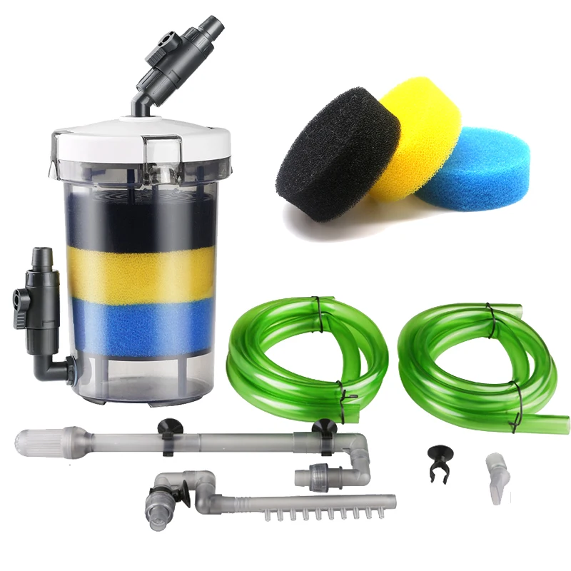 فلتر خارجي فائق الهدوء لحوض ال - مراجعة Fish Tank Filter وسعره