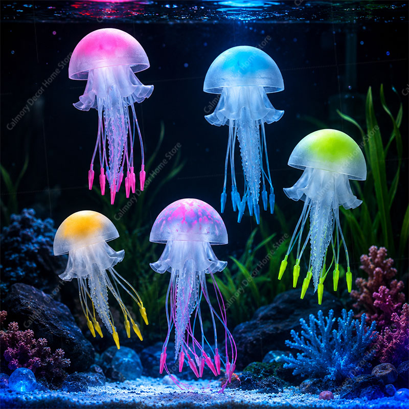 زينة حوض السمك على شكل قنديل ا - مراجعة Aquarium Fish Discus وسعره