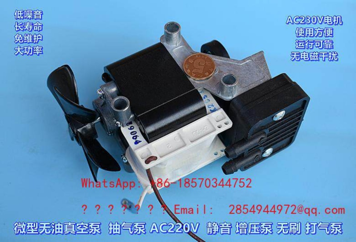 مضخة تفريغ صامتة بدون زيت بقوة - مراجعة Air Pump Silent وسعره