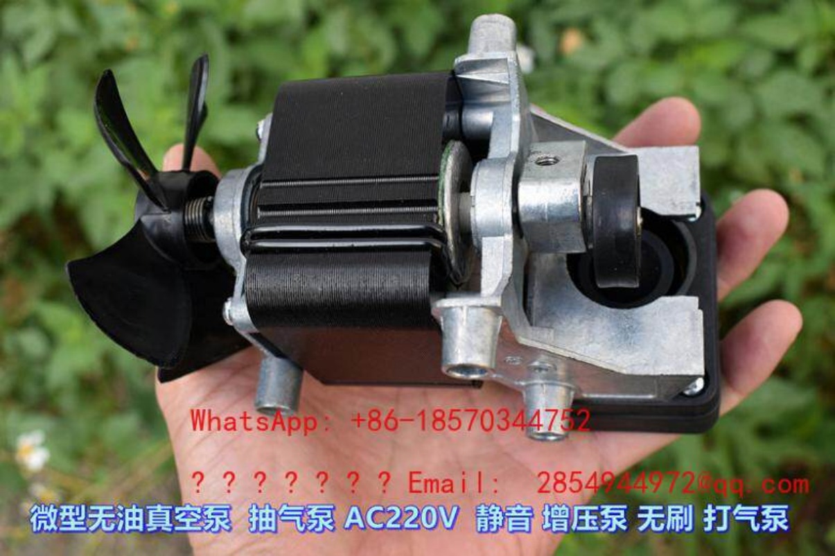مضخة تفريغ صامتة بدون زيت بقوة - مراجعة Air Pump Silent وسعره
