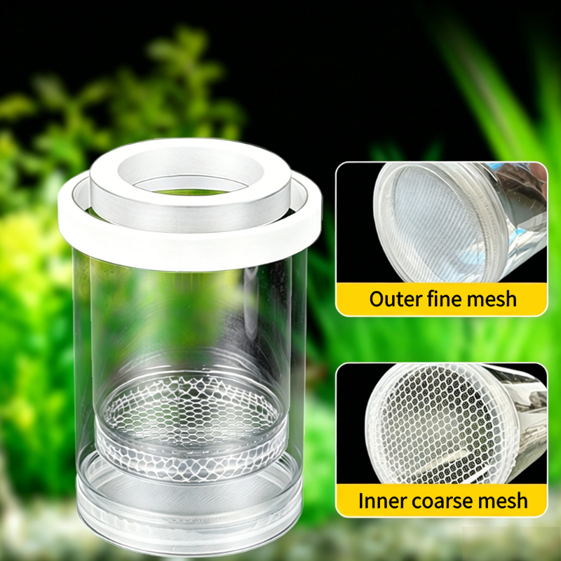 صندوق تفريخ شفاف عائم للأحواض  - مراجعة Fish Toy In Aquarium وسعره