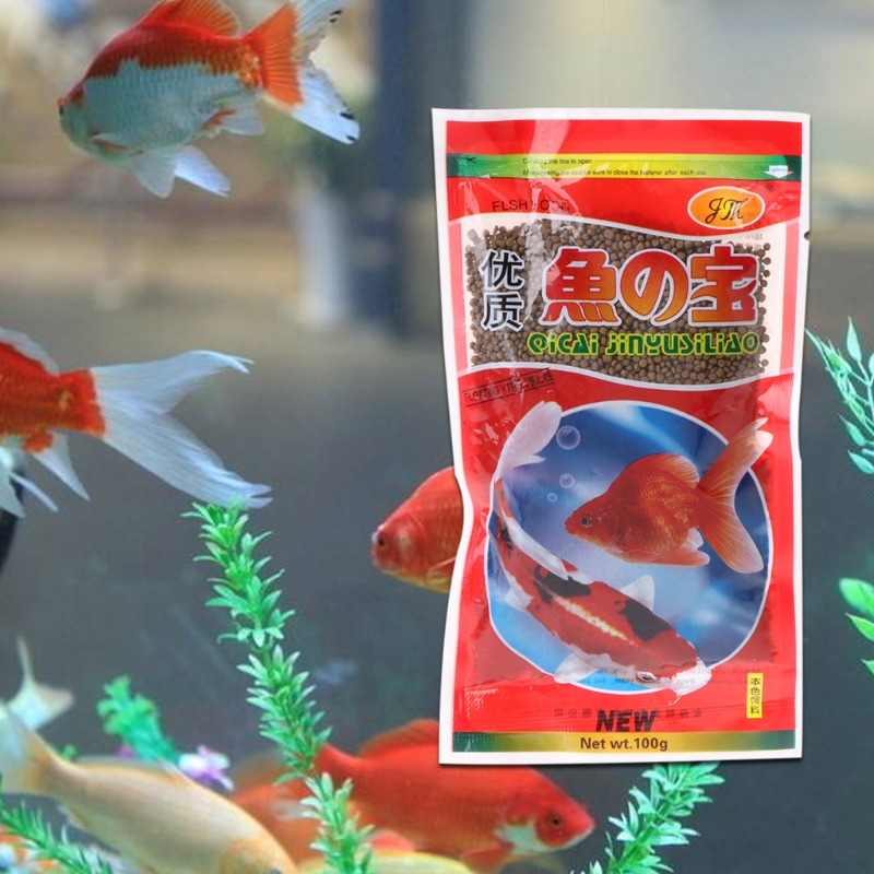 Yu Zhi Bao طعام ذهبي عالي الجو - مراجعة Aquarium Fish Vitamin وسعره