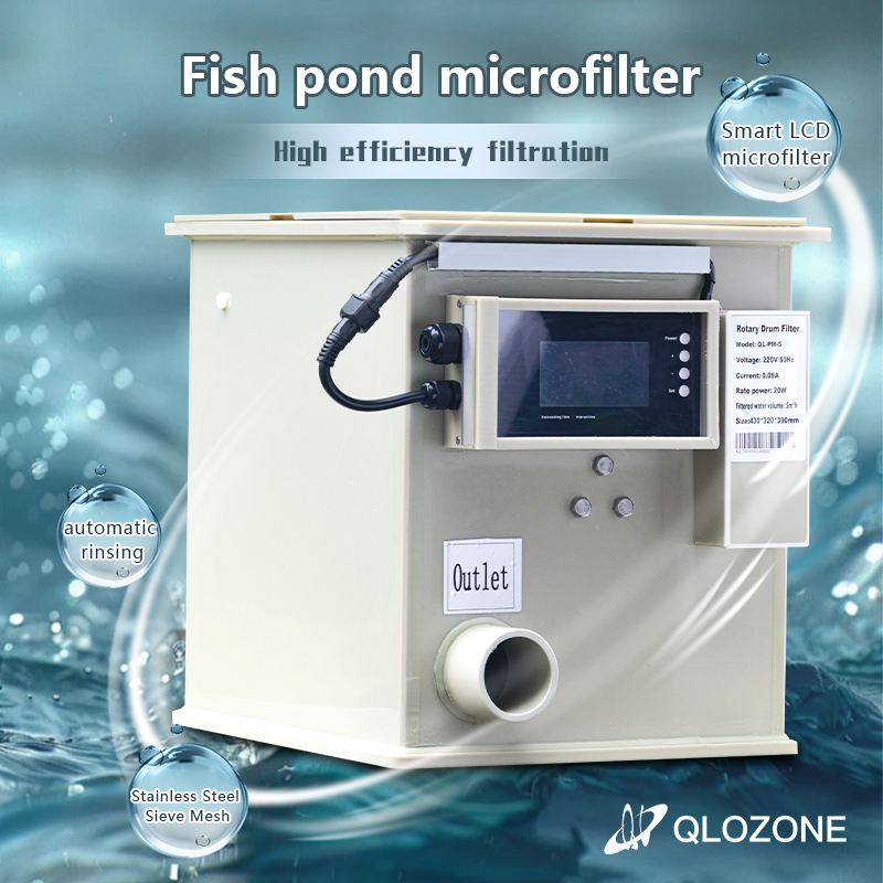 فلتر دوار صغير بتصميم جديد 110 - مراجعة Fish Tank Filter وسعره