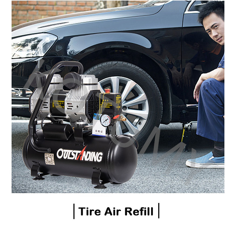 ضاغط هواء صغير 220 فولت مضخة ه - مراجعة Air Pump Silent وسعره